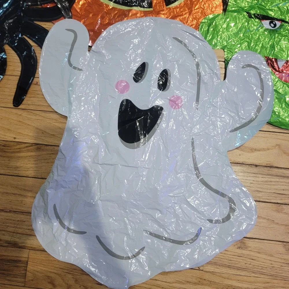 12pc Halloween Mylar Balloon Lot Large 34-36